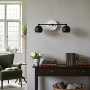 Metio Dome Dekorative Schminklicht - Klassische Kugelschirm Badezimmer Wandleuchte